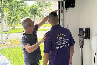 Garage Door Kingdom same-day garage door repair process in Sunrise, FL — licensed technician on-site in Broward County