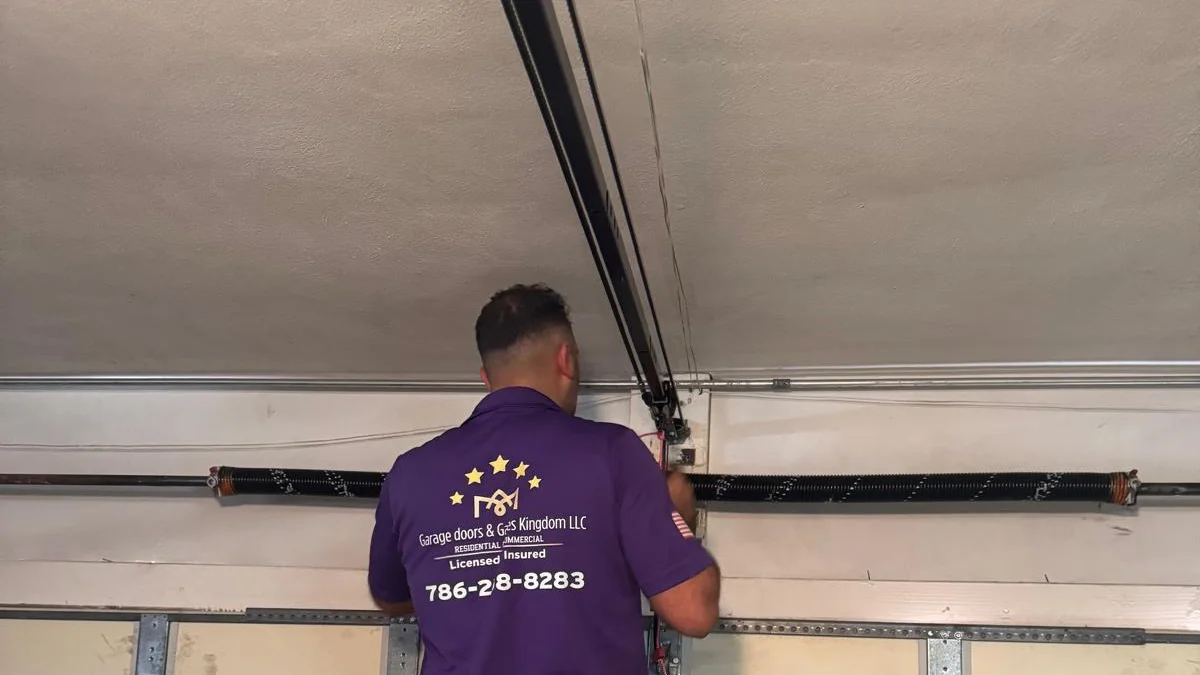 Smart Garage Door Opener Installation in Sunrise, FL