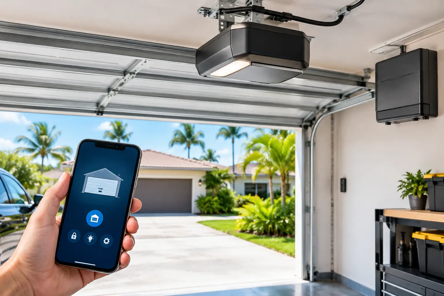Best Smart Garage Door Opener With Battery Backup