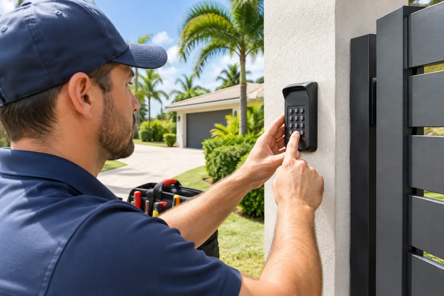 Keypad Entry System Installation in Broward